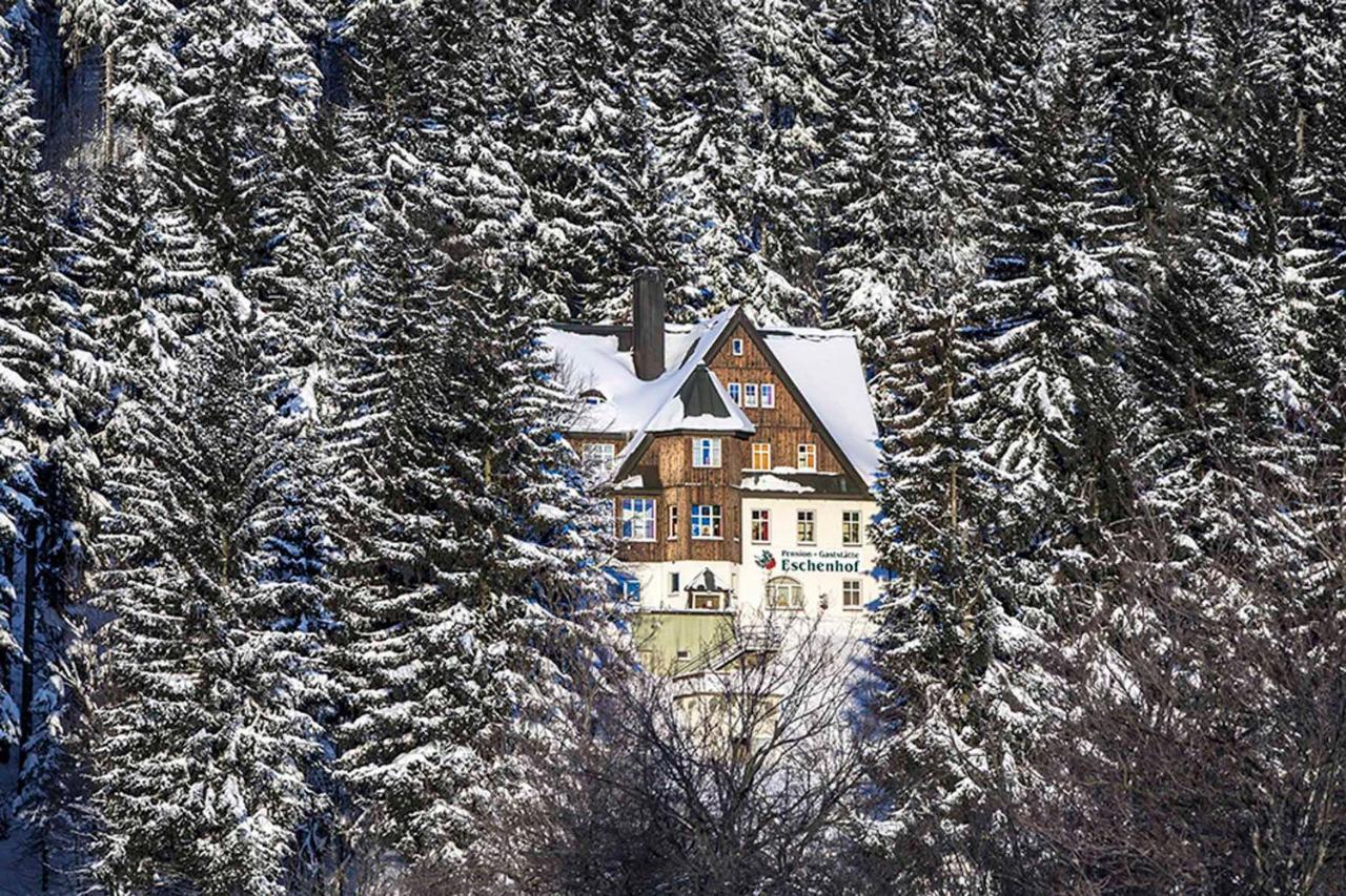 Pension Und Gaststaette Naturbaude Eschenhof Hotel Oberwiesenthal Exterior photo